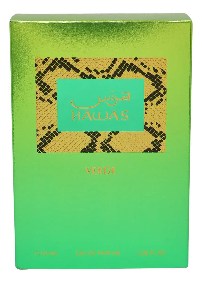 Hawas Verde de Rasasi — Decant original