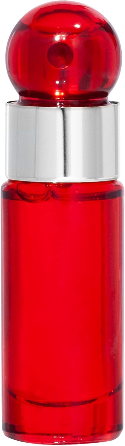 Perry Ellis 360 Red 3.4oz EDT Spray, 6 oz Body Spray, 3 oz Shower Gel, 7.5ml EDT Spray para hombre