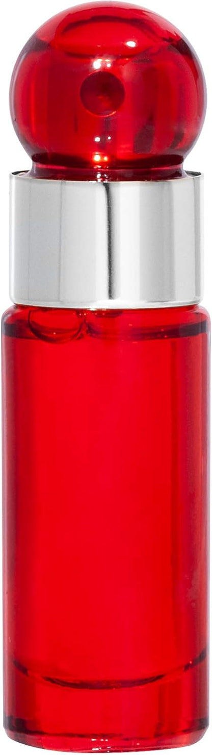 Perry Ellis 360 Red 3.4oz EDT Spray, 6 oz Body Spray, 3 oz Shower Gel, 7.5ml EDT Spray para hombre