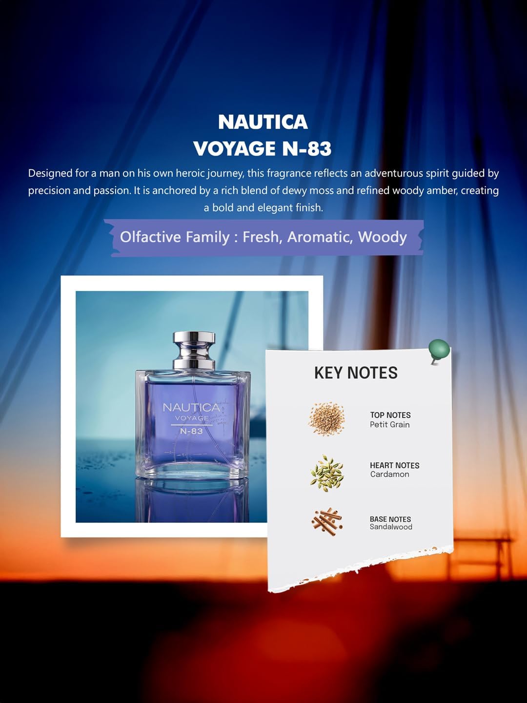 Voyage N-83 de Nautica — Decant original