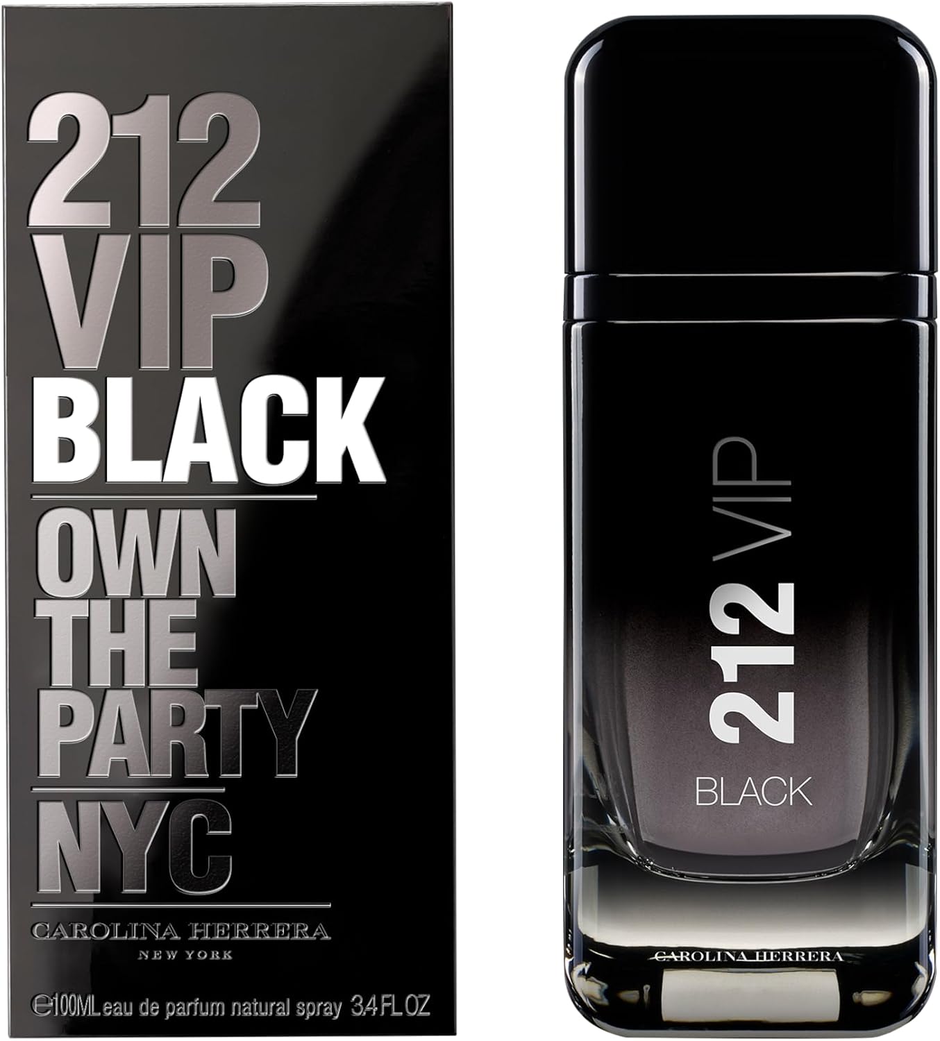 212 VIP Black de Carolina Herrera — Decant original