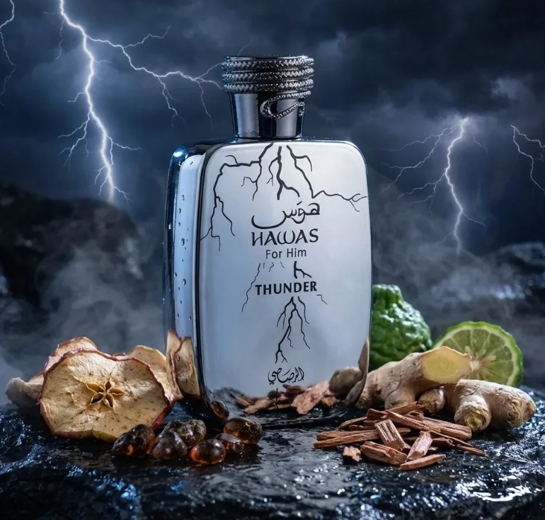 Hawas Thunder de Rasasi — Decant original