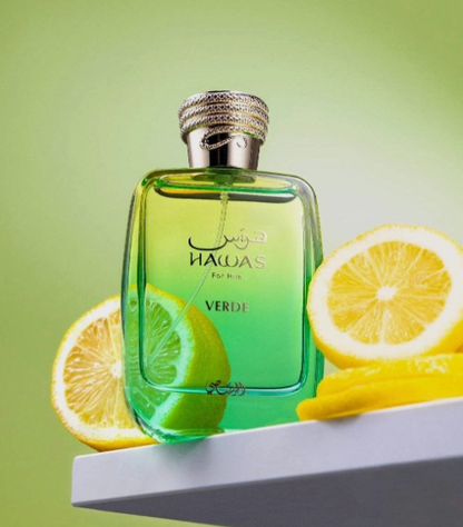 Hawas Verde de Rasasi — Decant original
