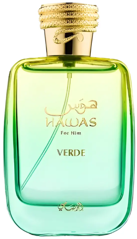 Hawas Verde de Rasasi — Decant original